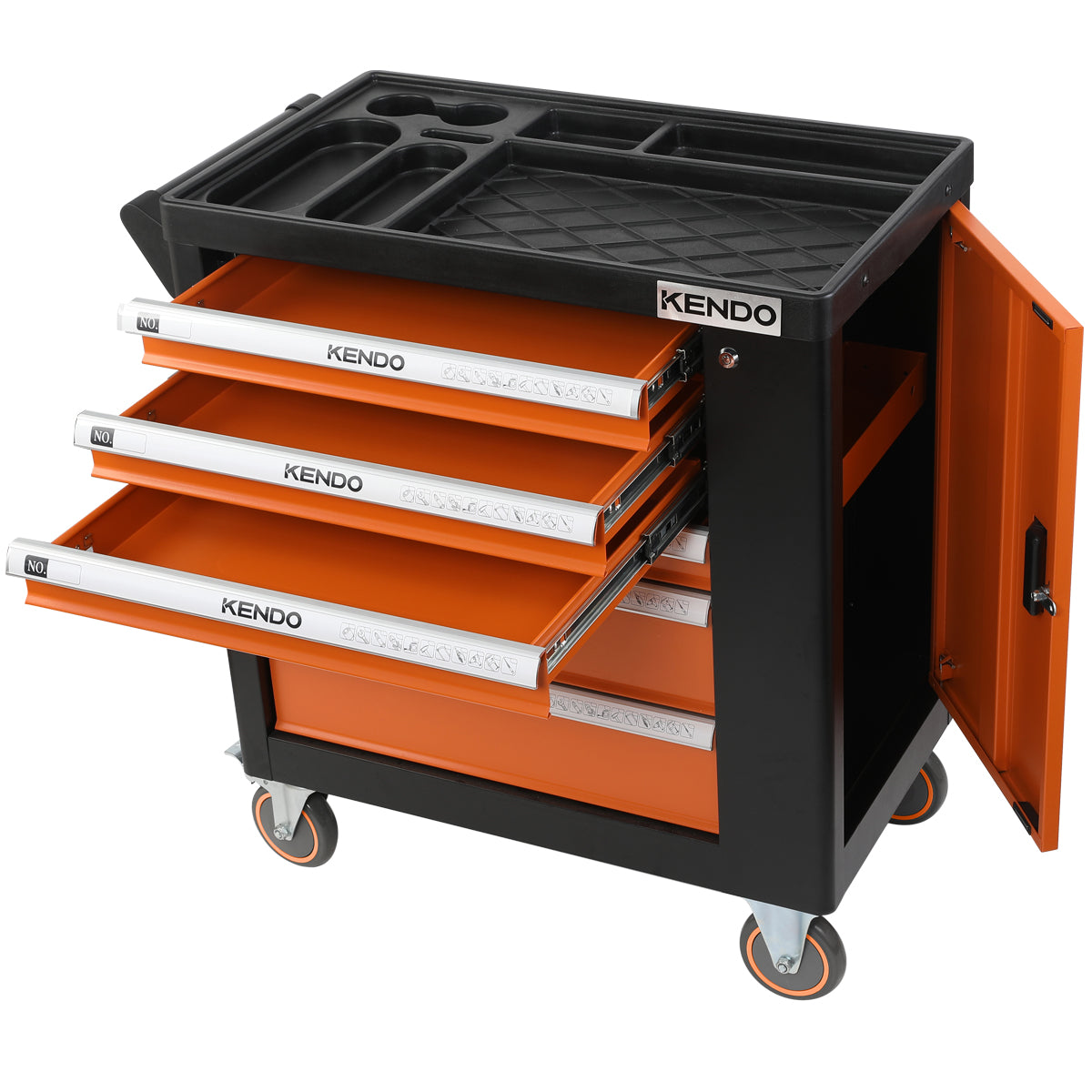Kendo Roller Cabinet with 6 Drawer