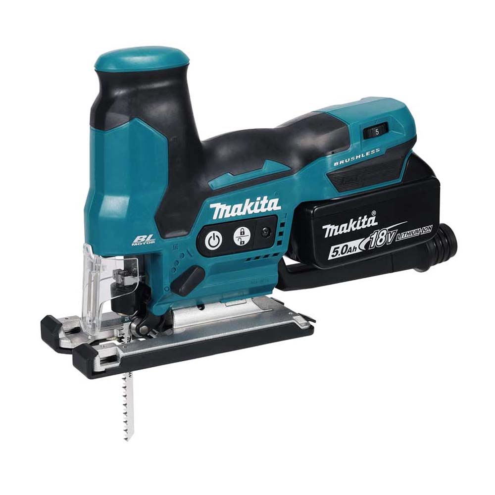 Makita DJV185Z 18V Brushless Jigsaw with 1 x 4.0Ah Battery & Charger