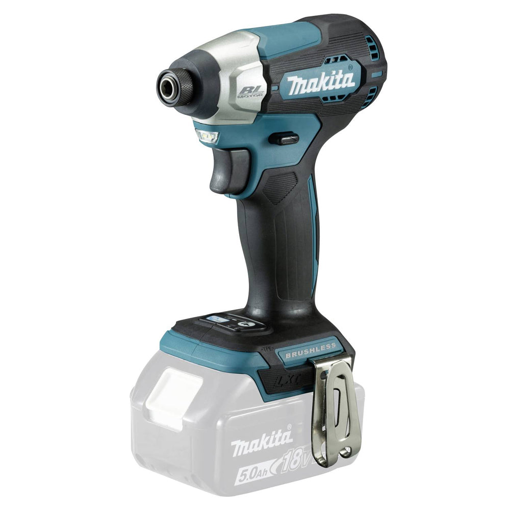 Makita DLX2414MJB 18V Brushless Twin Pack Combi Drill & Impact Driver with 2 x 4.0Ah Battery Charger & Bag