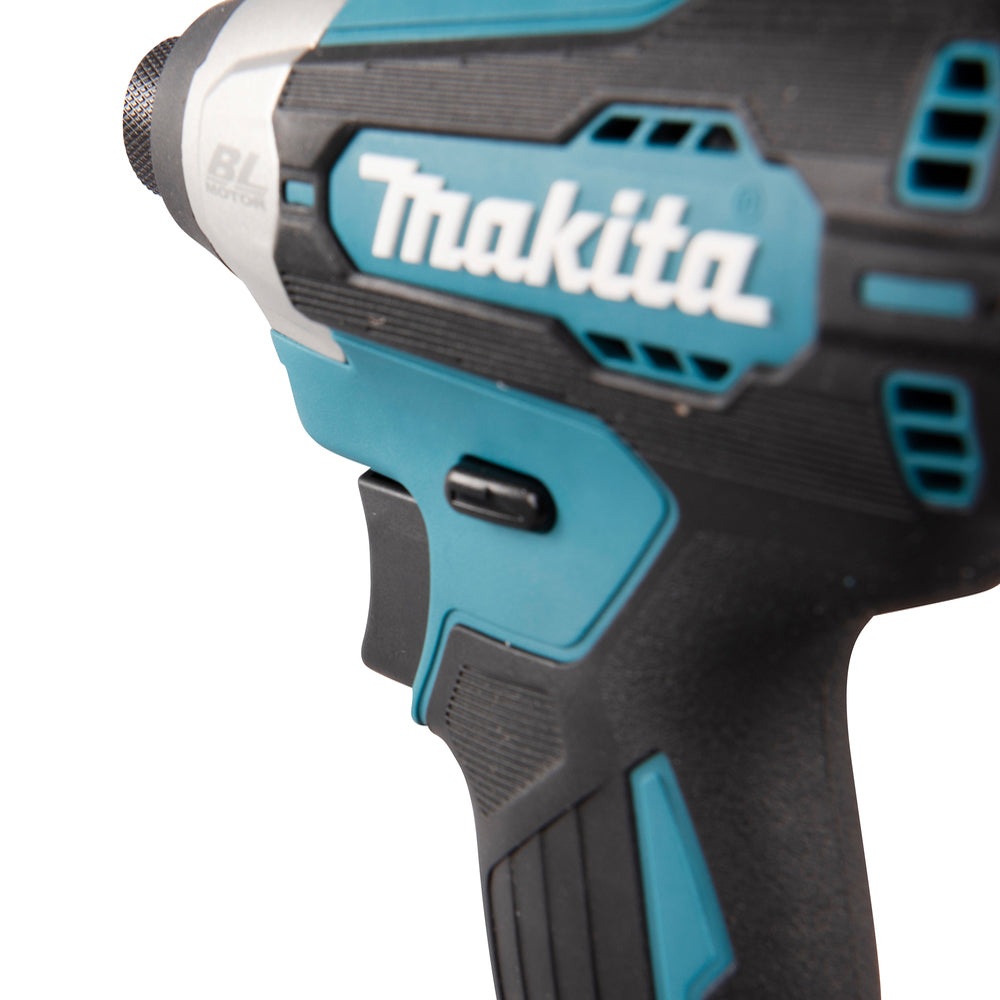 Makita DLX2414MJB 18V Brushless Twin Pack Combi Drill & Impact Driver with 2 x 4.0Ah Battery Charger & Bag