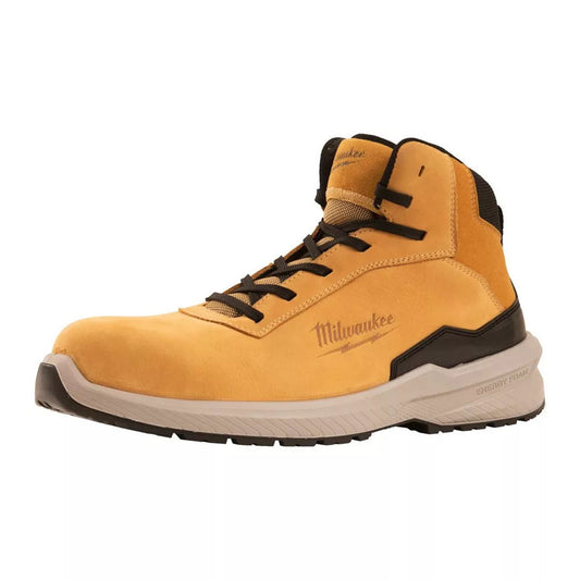 Milwaukee Flextred S3S Safety Boots Beige Size 8 - 4932493746