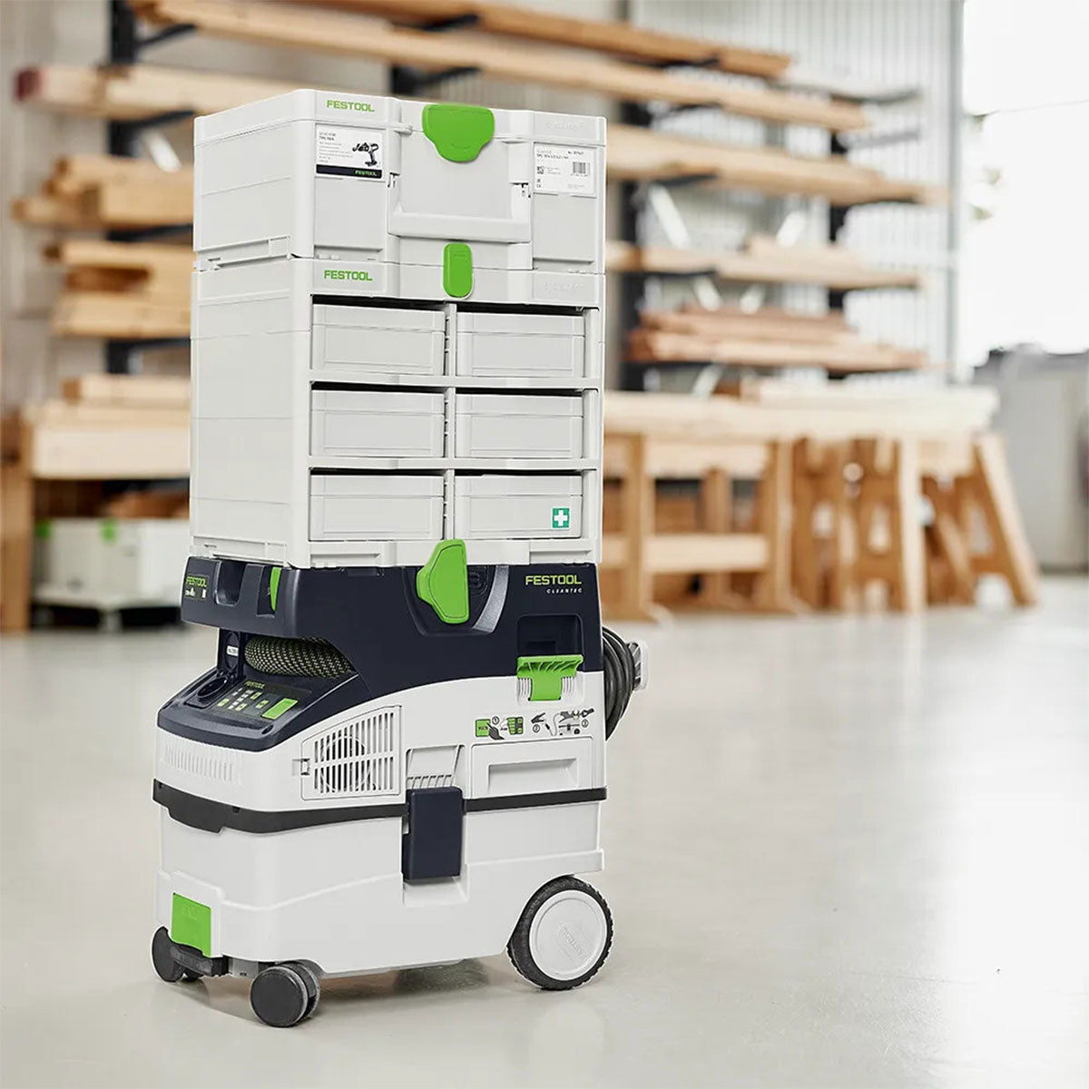 Festool SYS3-RK/6 M 337-Set Systainer³ Rack - 577816