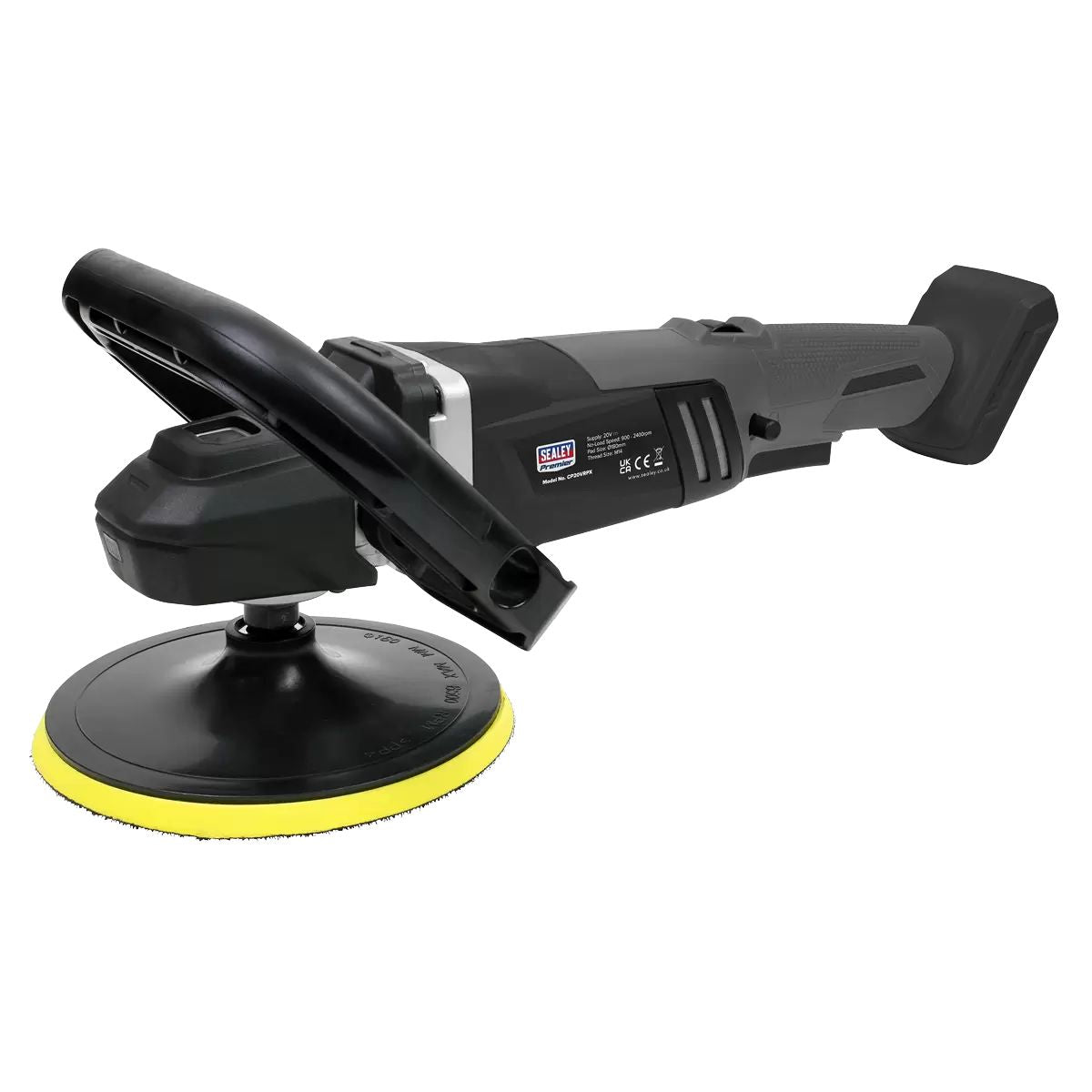 Sealey CP20VRPX Brushless Rotary Polisher 20V SV20 Series 180mm Body Only