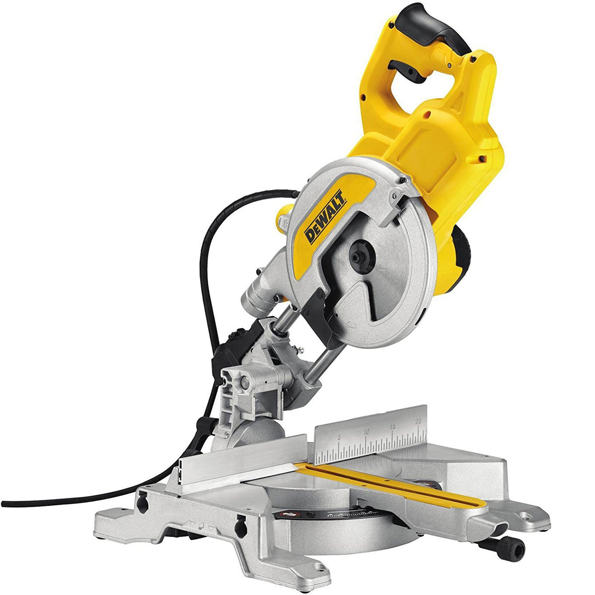 Dewalt DWS777-LX 216mm XPS Crosscut Sliding Compound Mitre Saw 1800W 110V With Leg Stand