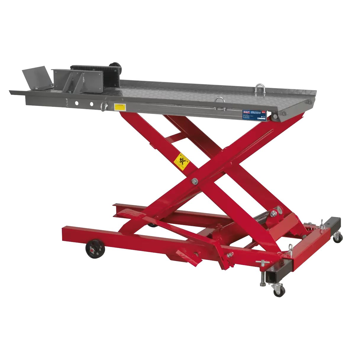 Sealey MC365 Hydraulic Motorcycle Motorbike Lift Ramp Bench 365kg Capacity