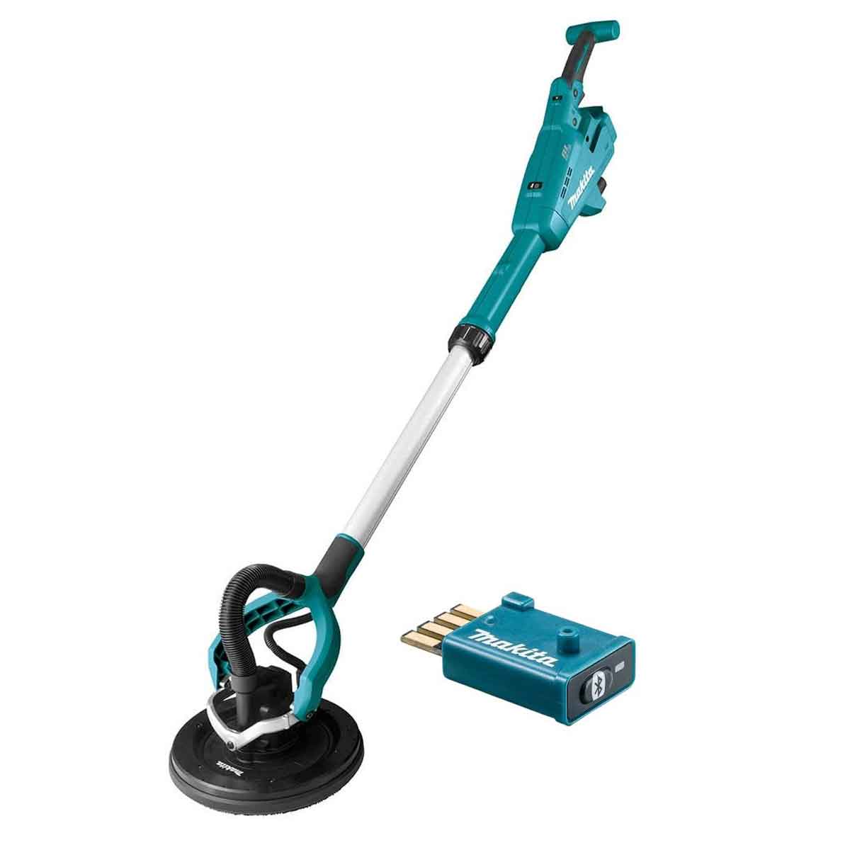Makita DSL801ZU 18V LXT 225mm AWS Brushless Drywall Sander With 1 x 5.0Ah Battery & Charger