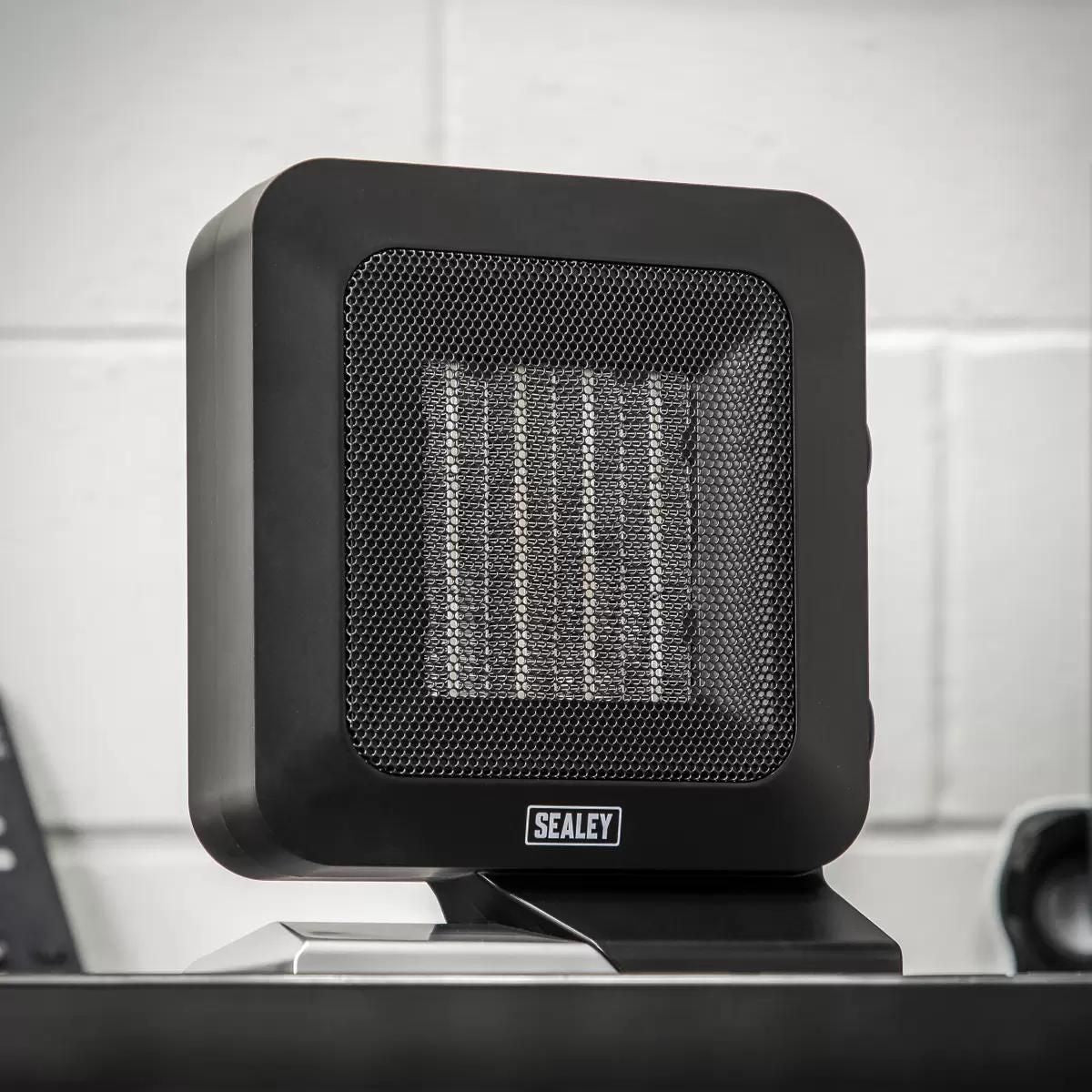 Sealey CH2013 Ceramic Fan Heater Compact & Efficient Heating Solution 230V/1500W