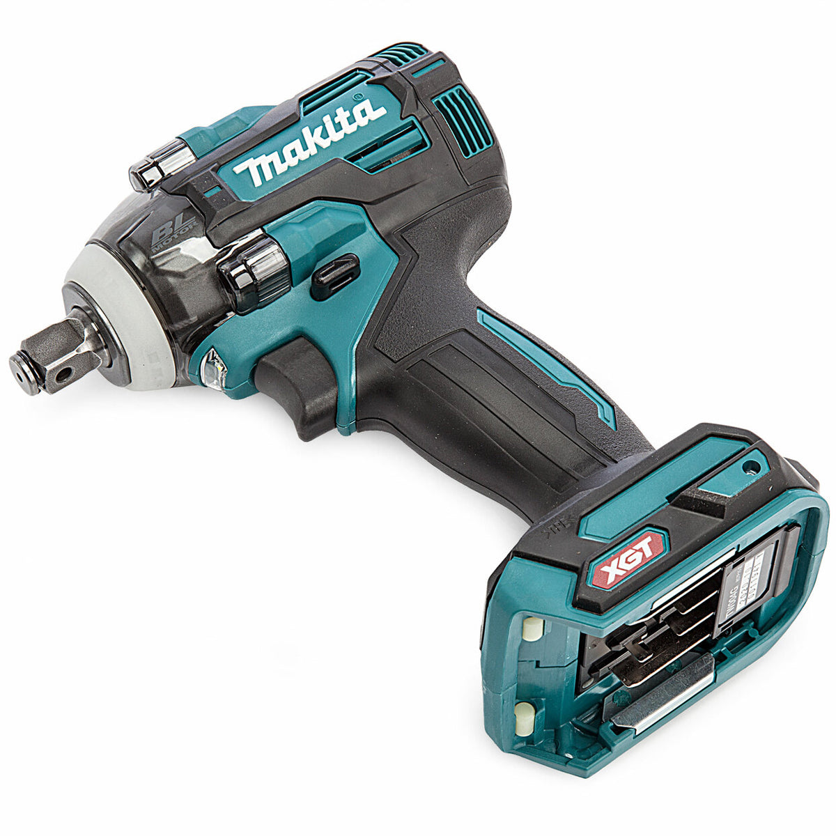 Makita TW004GZ 40V Brushless 1/2" Impact Wrench with 2 x 2.5Ah Battery & Charger