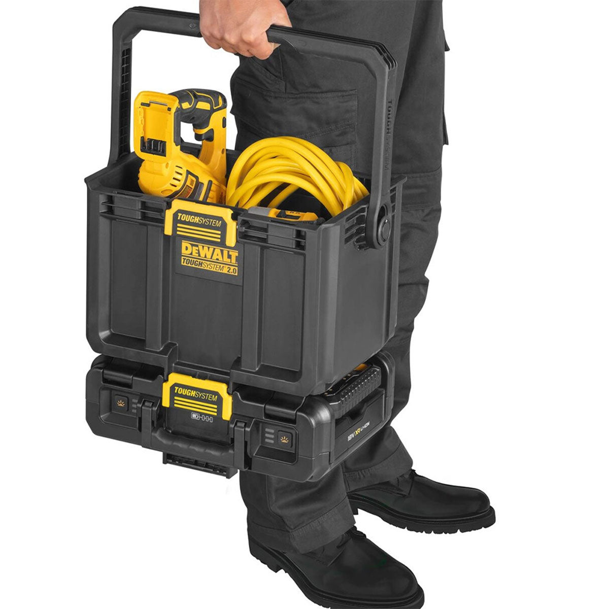 Dewalt DWST08061-1 TOUGHSYSTEM 2.0 Toolbox With Adjustable Work Light