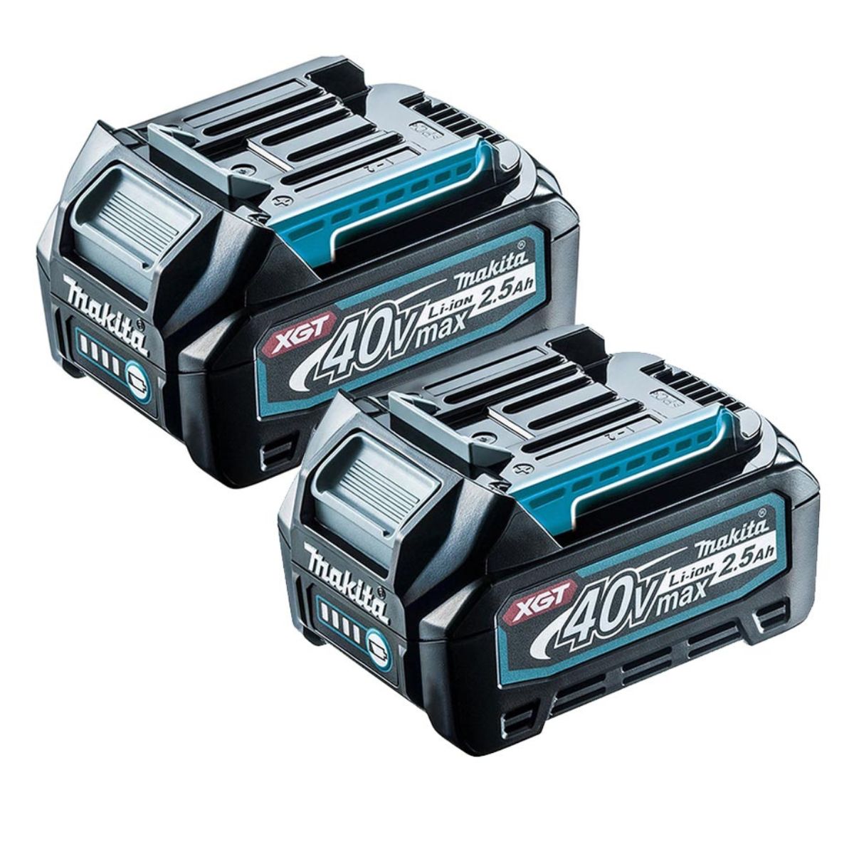 Makita TD001GD201 40V XGT Brushless Impact Driver with 2 x 2.5Ah Batteries, Charger & Case