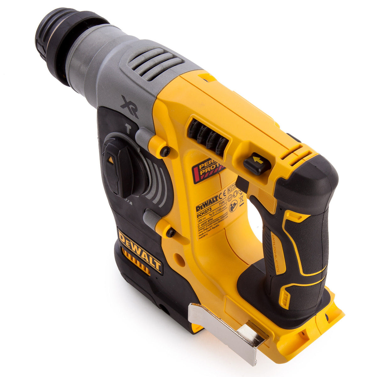 Dewalt DCH273T1 18V Brushless SDS+ Hammer Drill with 1 x 6.0Ah Battery & Charger in Case
