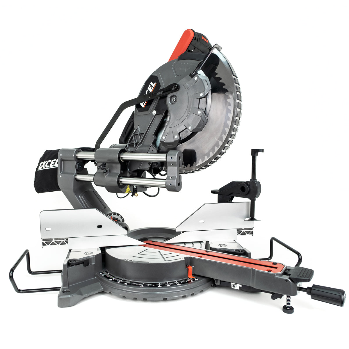 Excel 12" 305mm Sliding Mitre Saw Double Bevel 1800W/240V with Laser Item Condition Damaged Box