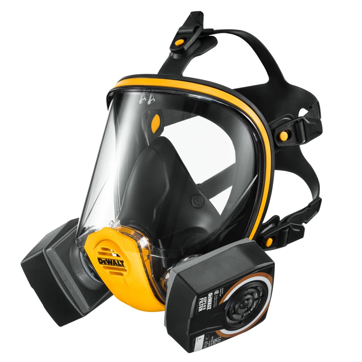 Dewalt DWR1FFMMA2P3 Full Face Mask Respirator Medium Superior Protection & Comfort for Dust & Fume Safety
