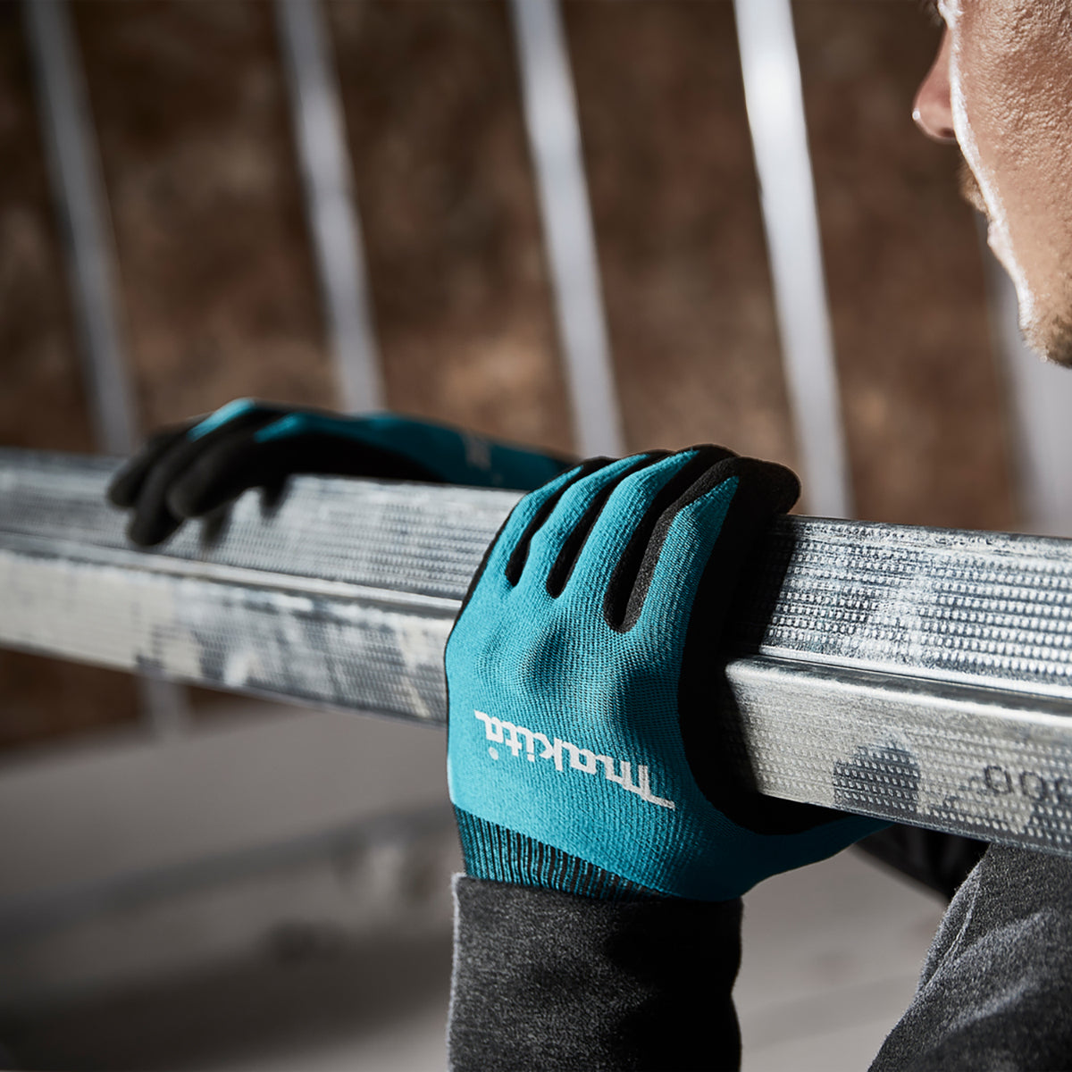 Makita P-84698 Fitknit Cut Level 1 Nitrile Coated Dipped Gloves Size Large