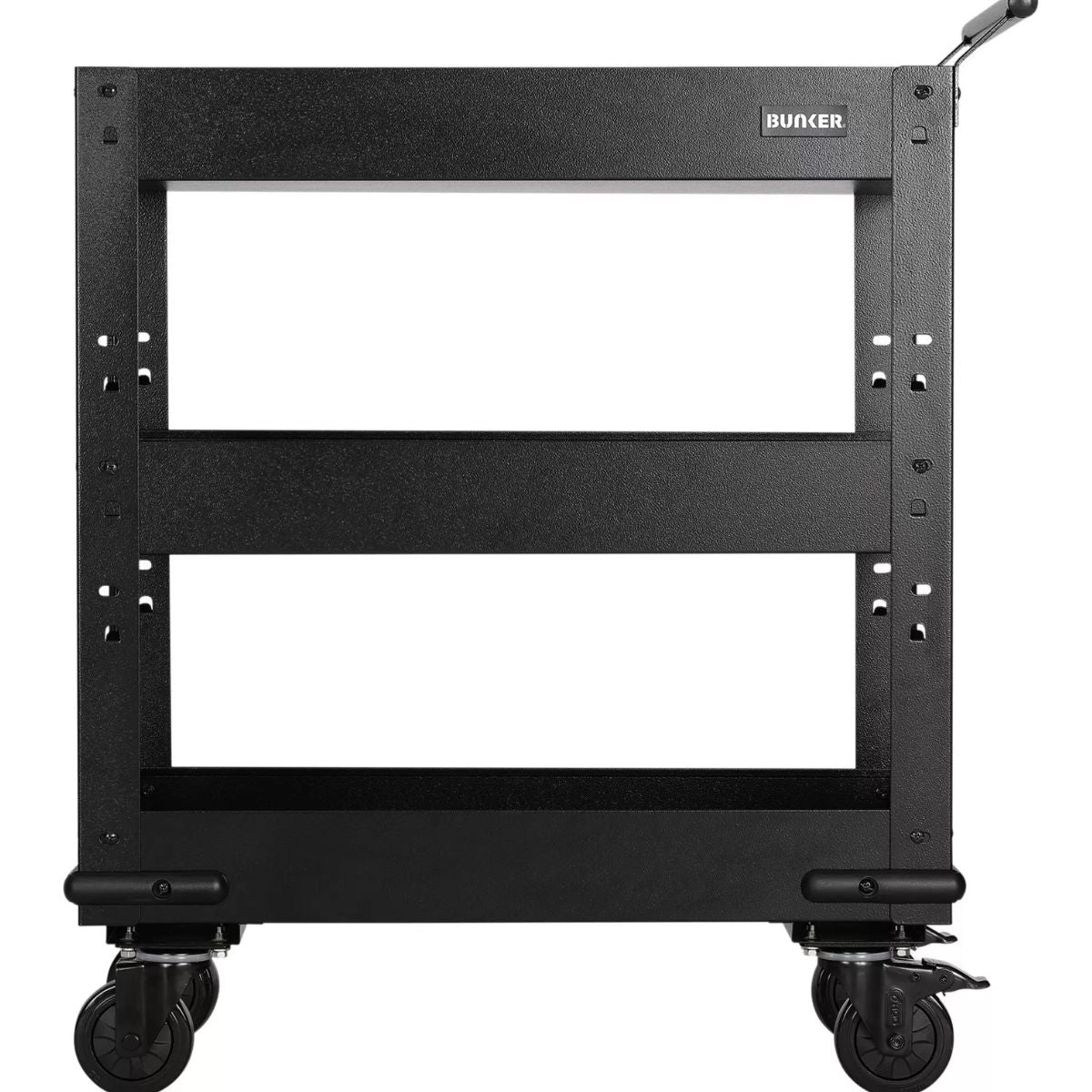 Draper B400-3TCR/SS BUNKER 714mm Modular 3 Tier Trolley with Pull Handle & Stainless Steel Worktop 11585