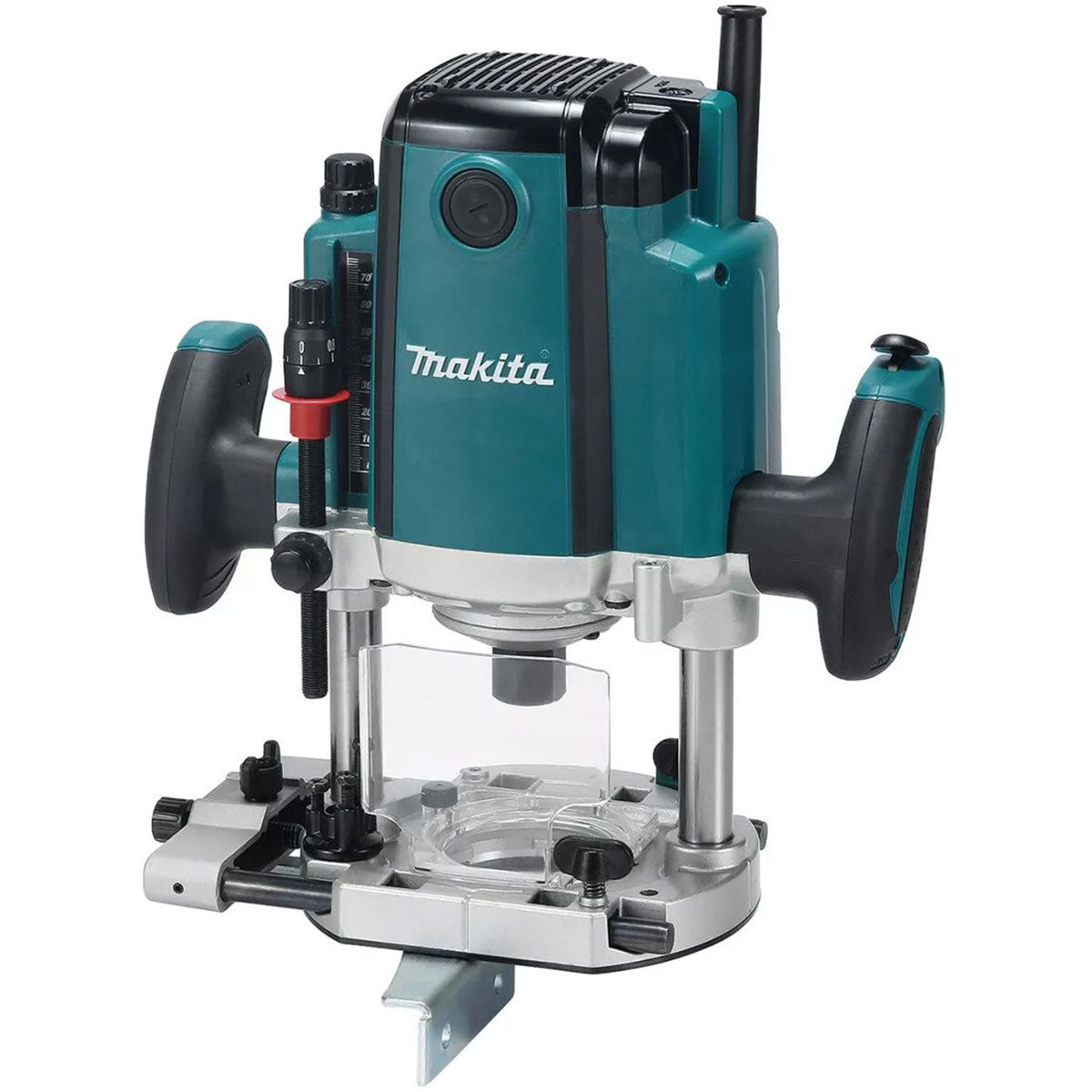 Makita RP1803/2 1/2" Plunge Router 240V/1650W With Cutter Bit 35 Piece Set