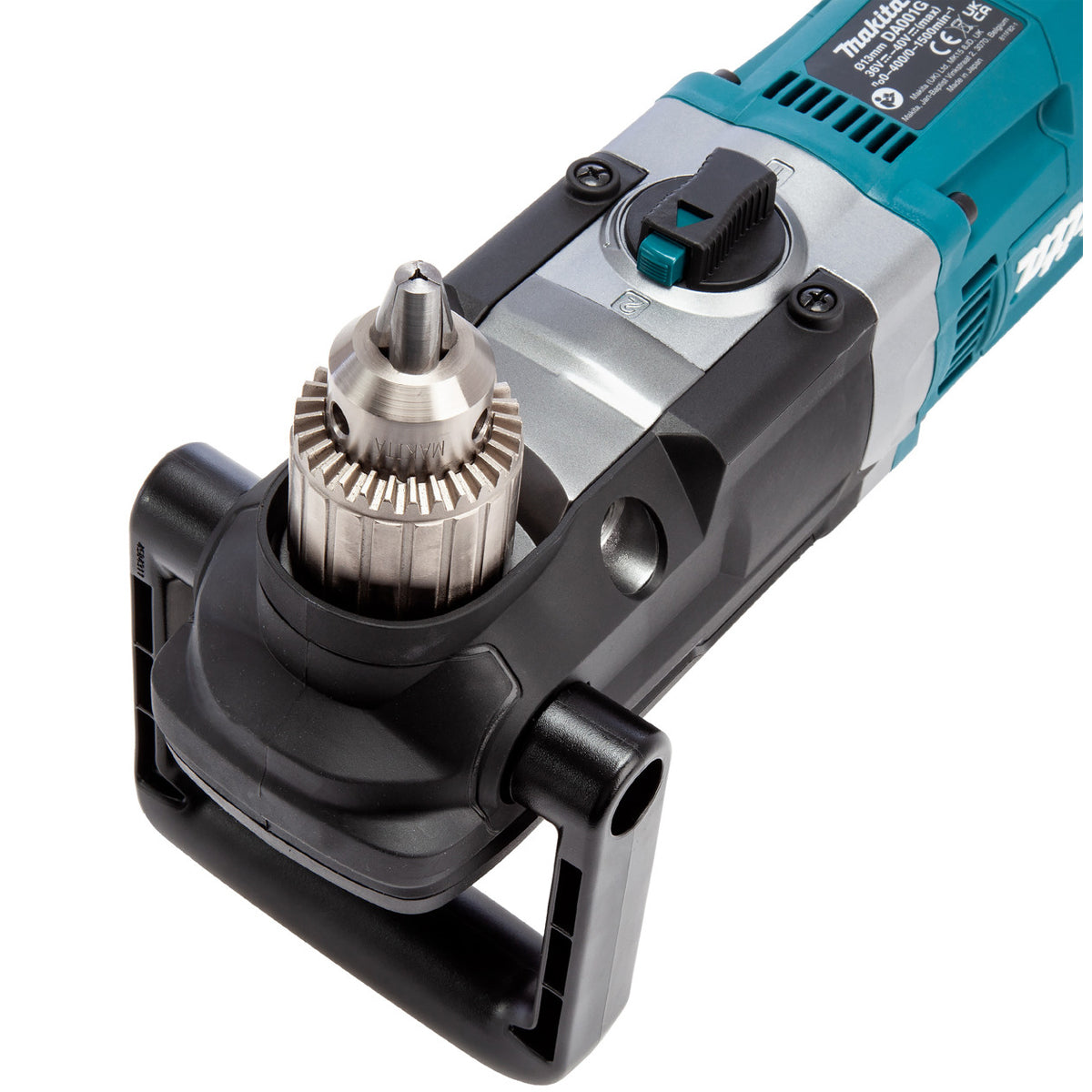 Makita DA001GD202 40V XGT Brushless Angle Drill with 2.5Ah Battery & Charger