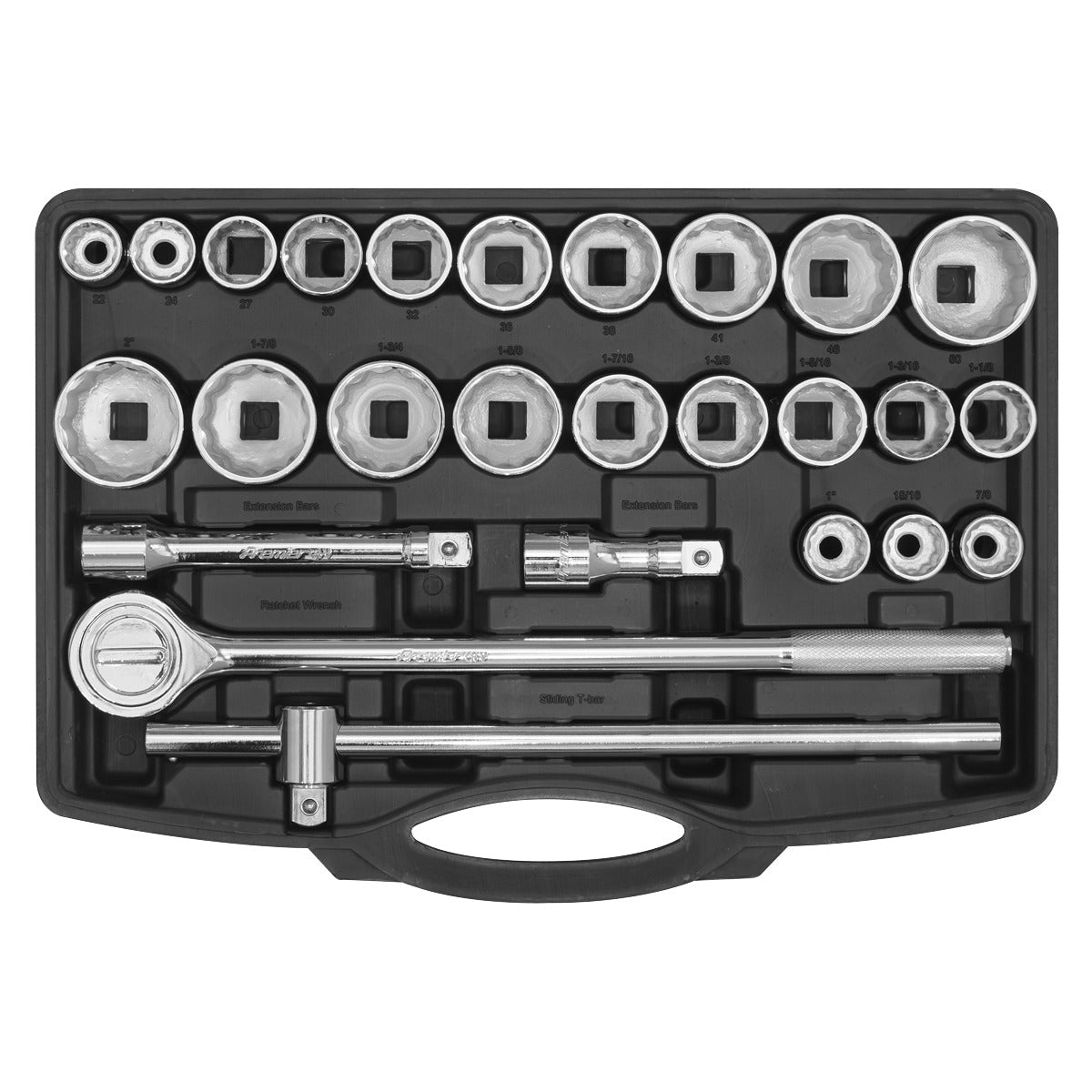 Sealey AK2582 3/4"Sq Drive Socket Set 26pc