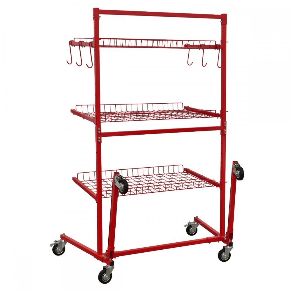 Sealey MK75 Parts Cart with Panel Train