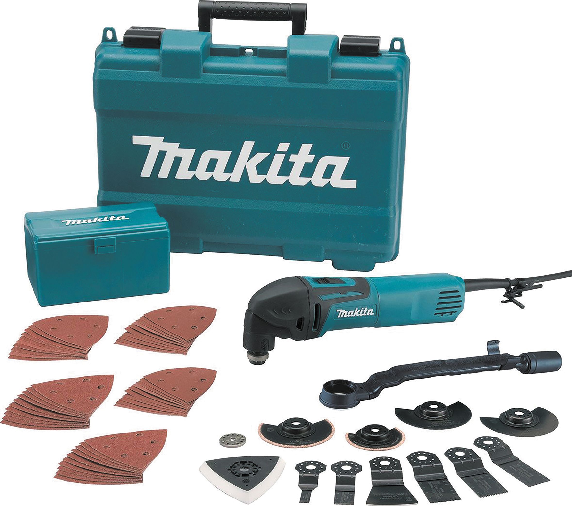 Makita TM3000CX4/1 Multi-Tool Kit With Accessories  Case 110V/320W – Excel  Tools